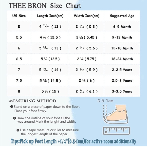 Thee Bron toddler baby soft sole leather shoes - Picture 5 of 6